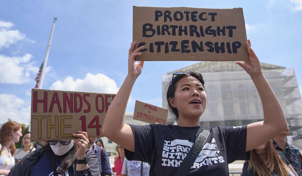 Court rules birthright citizenship order violates Constitution