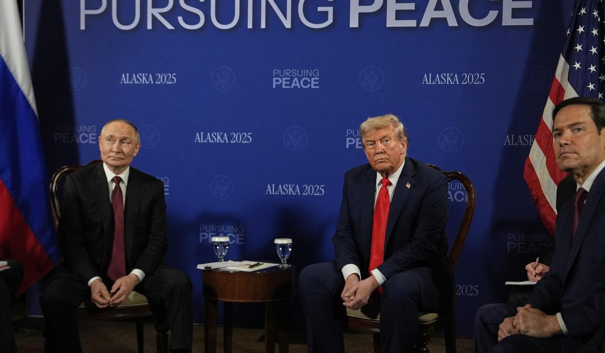 'We didn't get there': Trump says more work to do for Ukraine peace deal after summit with Putin