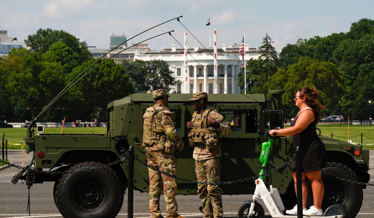 Trump can't take over D.C. police but federal troops ramping up show of force in the city