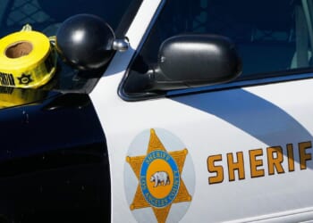 Man crashes into Los Angeles City Hall steps and has nearly two-hour long standoff with cops