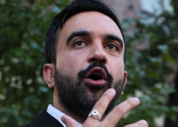 New York City mayoral candidate Zohran Mamdani speaks during a Sept. 19 news conference. Mamdani, an outspoken democratic socialist, holds a 20-point lead over his closest rival.