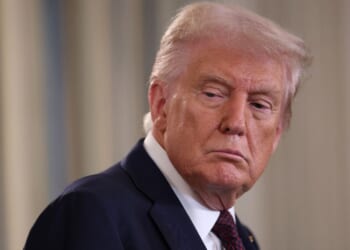 President Donald Trump is seen at a White House event in a Sept. 29 photo.