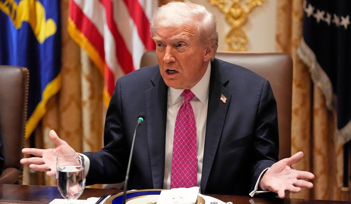 President Donald Trump drops the F-bomb before the cameras. It wasn't the first time