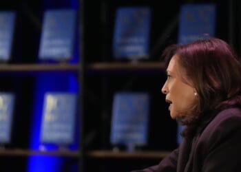 Kamala Harris says Democrats are right to fight for health care subsidies