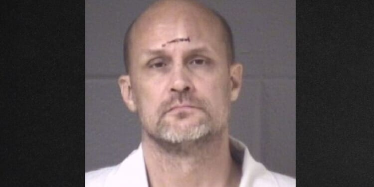 Police said Leif Brynolf Johnson, 55, of Buncome County, North Carolina, assaulted supporters of then-candidate Donald Trump, including an older man in a wheelchair and a 12-year-old boy, before pulling a knife on two officers.