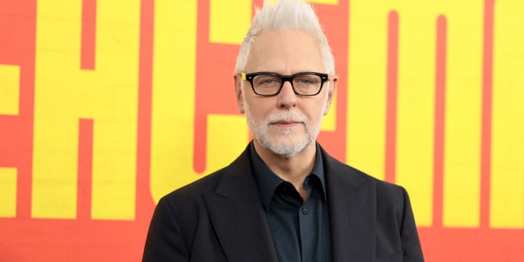 James Gunn attends HBO's "Peacemaker" Season 2 premiere in New York City on Aug. 13.