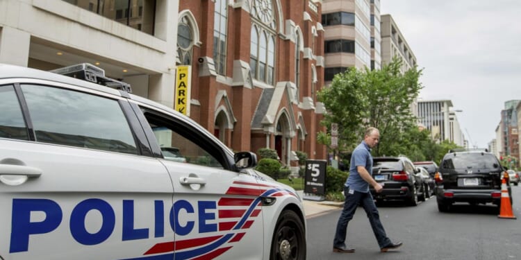 Federal agent opens fire following car chase in D.C.; no one struck