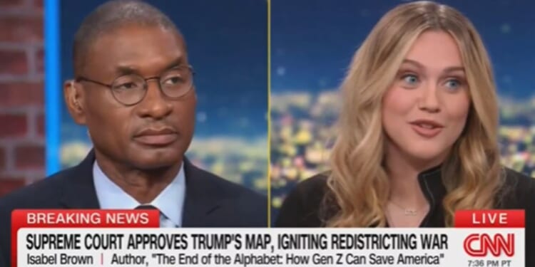 Isabel Brown sparred with former New York Times columnist Charles Blow during a CNN panel on Dec. 4, 2025.