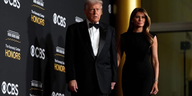 Trump hosts Kennedy Center Honors recognizing Kiss, Sylvester Stallone, Gloria Gaynor, George Strait