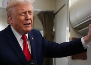 Trump says National Guard member Andrew Wolfe 'got up from bed'