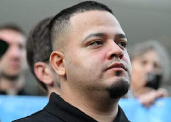 Kilmar Abrego Garcia, seen in an August photo, was ordered released by a judge Thursday.