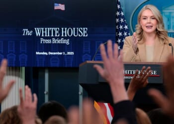 White House press secretary Karoline Leavitt called out a New York Times writer for a piece suggesting President Donald Trump is slowing down.