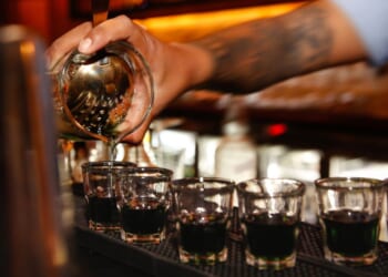 The man's family said he bought an unlimited drinks package and was served at least 33 alcoholic beverages in the space of hours.