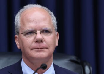 House Committee on Energy and Commerce Chair Brett Guthrie speaks on May 13, 2025, in Washington, D.C.