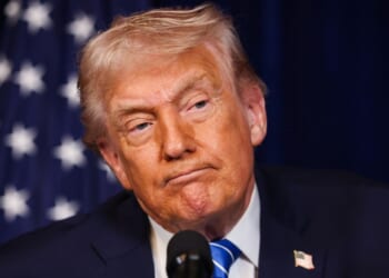 President Donald Trump said he will probably have to send troops back to the blue cities when crime once again gets out of hand.