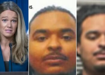 Two brothers in New Jersey were arrested after allegedly threatening DHS Assistant Secretary Tricia McLaughlin, left.