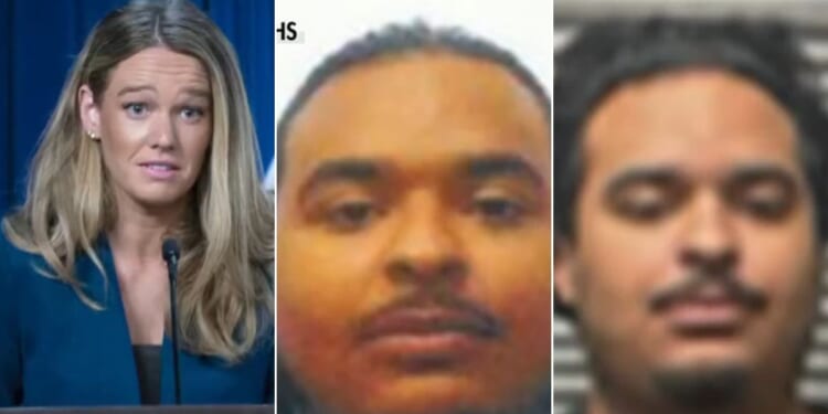 Two brothers in New Jersey were arrested after allegedly threatening DHS Assistant Secretary Tricia McLaughlin, left.