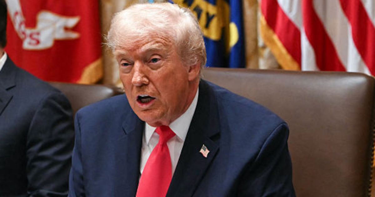 President Donald Trump speaks during a Cabinet meeting Tuesday at the White House in Washington, D.C.
