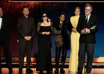 'One Battle After Another' and 'Hamnet' take top honors at Golden Globes