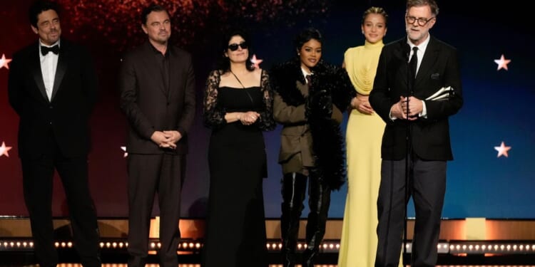 'One Battle After Another' and 'Hamnet' take top honors at Golden Globes