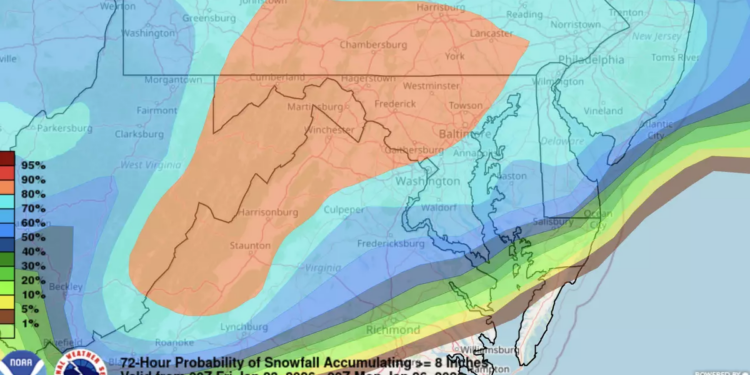 Weekend winter storm expected to bring Washington's heaviest snow in years
