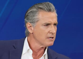 California Gov. Gavin Newsom, seen in a December photo, scolded European leaders for what he described as their failure to stand up to President Donald Trump.