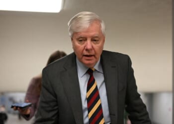 Sen. Lindsey Graham, a Republican from South Carolina, walks in the halls of the U.S. Capitol in Washington, D.C., on Jan. 30, 2026.