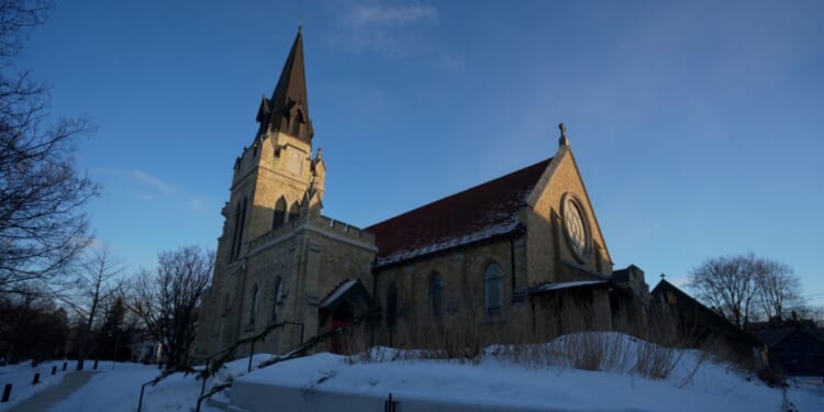 Cities Church in St. Paul, Minnesota, as seen on Jan. 19, 2026 where anti-ICE agitators shut down a church service claiming one of its pastors was an ICE agent.
