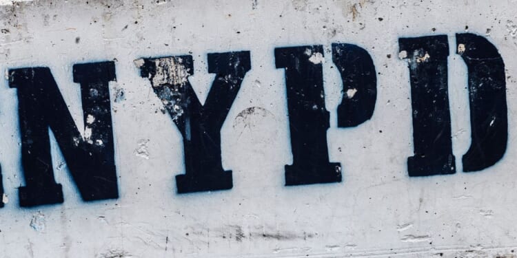 The New York Police Department logo is seen in a stock photo. A box of NYPD uniforms turned up on a Brooklyn sidewalk shortly before Zohran Mamdani was sworn in as mayor.
