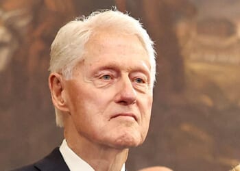 Former President Bill Clinton, seen in a 2025 photo, gave a deposition this week regarding his relationship with convicted pedophile Jeffrey Epstein.