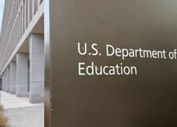 The Department of Education has a new addition to its Washington, D.C. headquarters that captured the attention of many liberals.