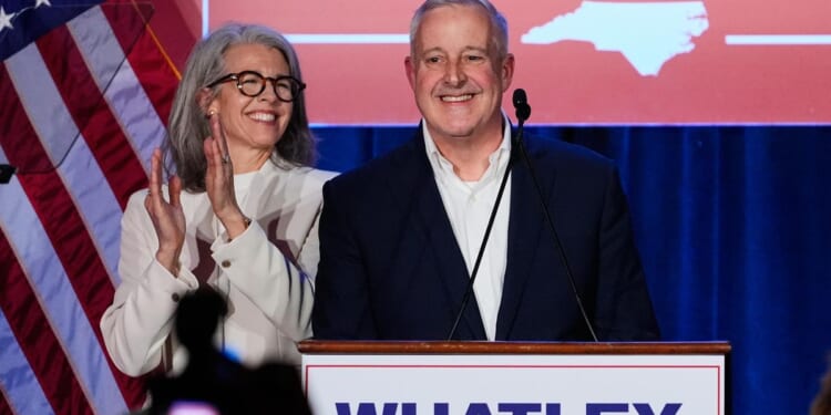 Michael Whatley to face Roy Cooper in North Carolina Senate race