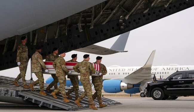 A Somber Day at Dover as Trump Honors Six Fallen Troops – PJ Media