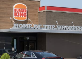 The exterior of a Burger King restaurant in is pictured in Muncie, Indiana, in June.
