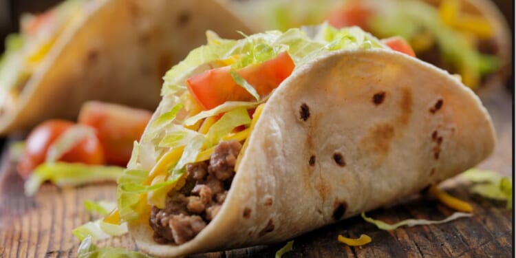 Soft tacos are seen in a file photo. A German tourist recently sued a New York City taqueria over spicy salsa.