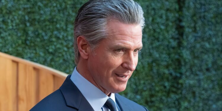 California Governor Gavin Newsom attends the Annual California Hall of Fame Ceremony at The California Museum in Sacramento, California, on March 19, 2026.