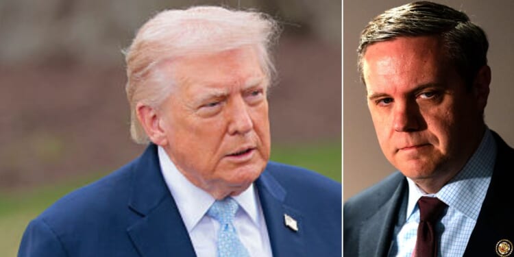 President Donald Trump announced he is once again endorsing Colorado Rep. Jeff Hurd, seen at right in a 2025 photo.