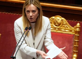 Meloni hails arrest of top crime family suspect after raid at an Italian resort