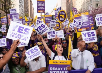 New York City apartment building workers authorize a possible strike as contract talks stall