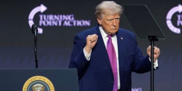 Trump seeks to rally youth vote for GOP at Turning Point USA event