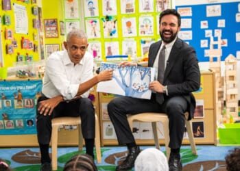 Obama meets Mamdani in New York City before reading to preschoolers