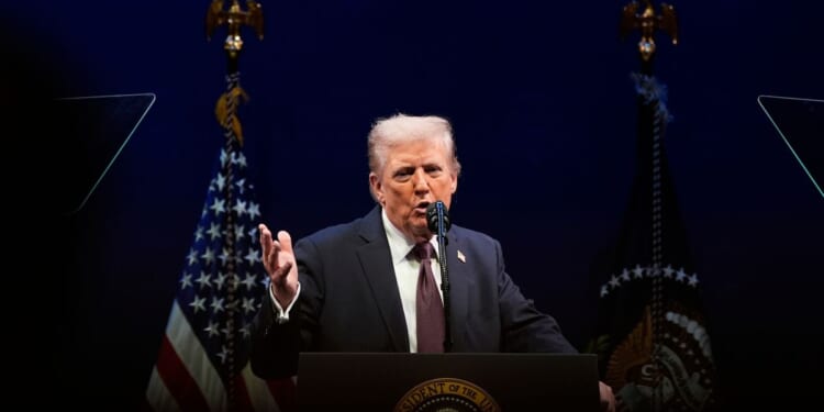 Trump reads aloud Bible verse as part of week-long faith event