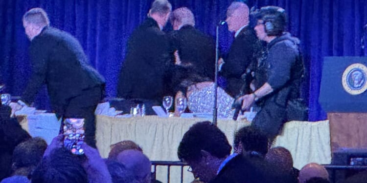 Inside the White House Correspondents’ Dinner as shots fired, Trump rushed from the stage