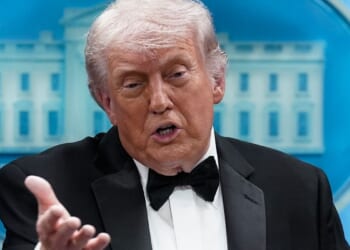 Trump labels CBS anchor ‘a disgrace’ for reading parts of gunman’s manifesto