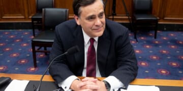 Jonathan Turley prepares to speak to the United States House National Resources Committee on June 29, 2020.