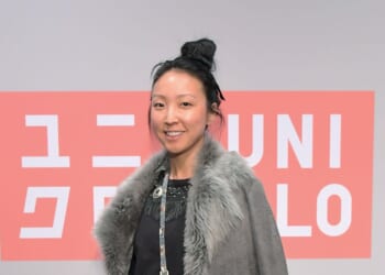 Esther Kim Varet attends the UNIQLO 2019 Collections Celebration at Smogshoppe on March 7, 2019, in Los Angeles, California.