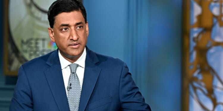 Ro Khanna speaks at the Meet The Press studio in Washington, D.C. on April 5, 2026.
