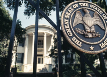 The Mississippi Governor's Mansion.