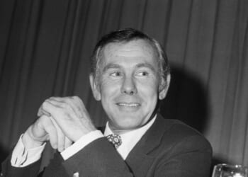 Johnny Carson at the Friars Roast, circa 1970, in New York.