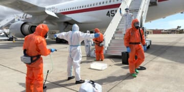 American evacuated from hantavirus-hit cruise ship tests positive
